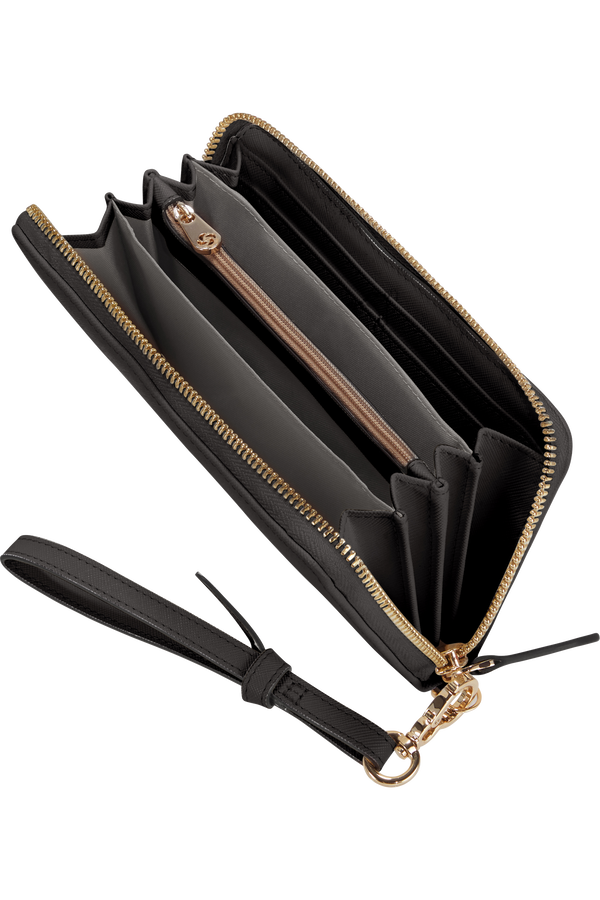 Samsonite My Samsonite Slg L Zip Around L  Schwarz