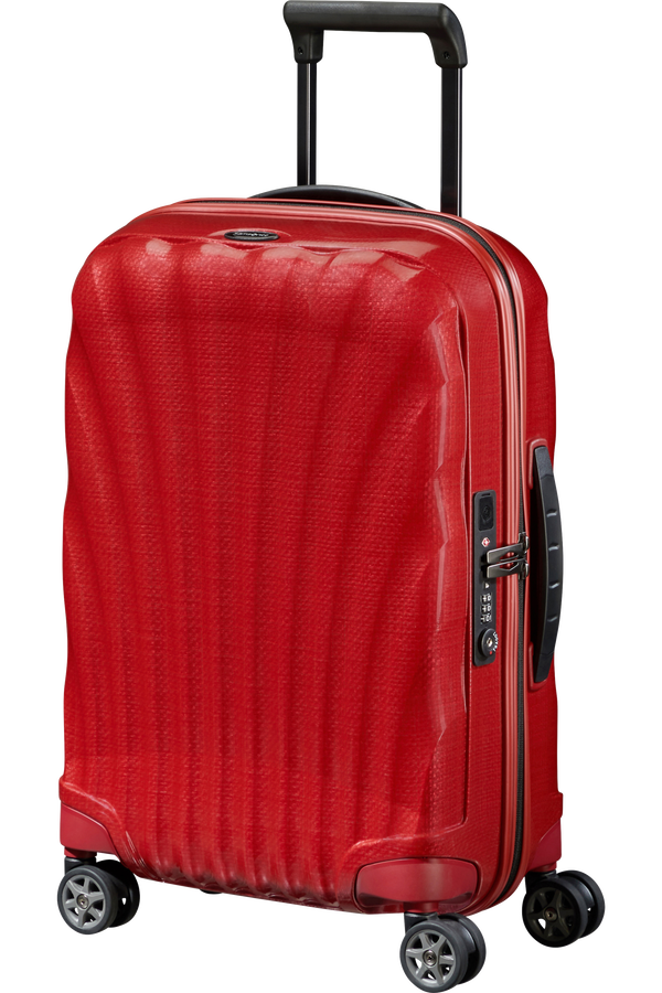 Samsonite C-Lite Spinner Expandable 55cm  Chili red