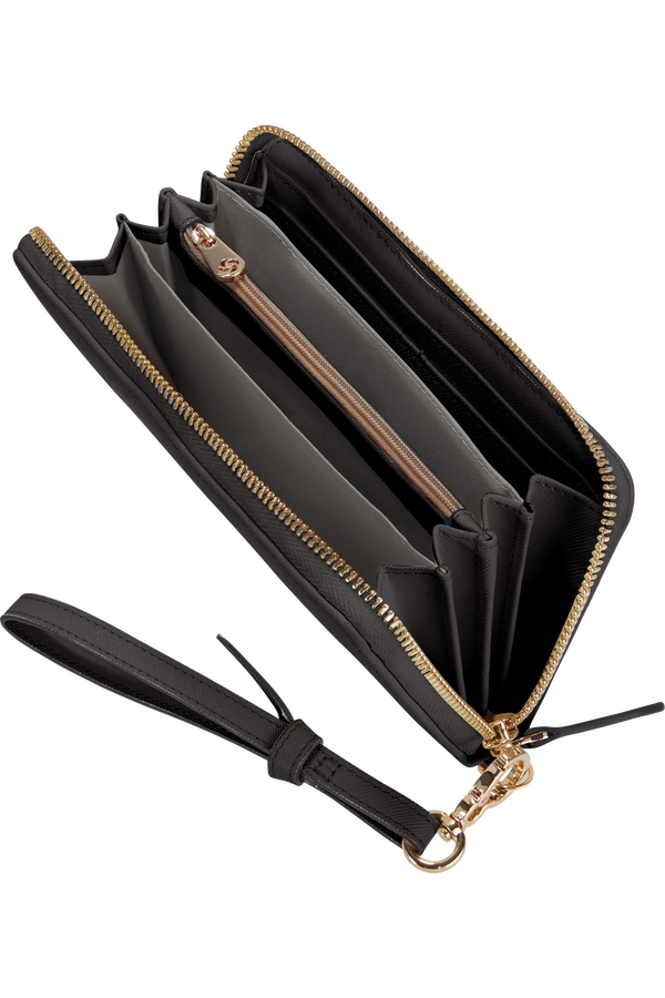 Samsonite My Samsonite Slg L Zip Around L  Schwarz