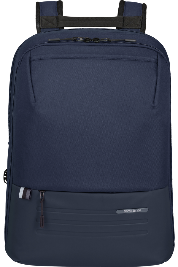 Samsonite Stackd Biz Laptop Backpack Expandable 17.3'  Fächer Navy