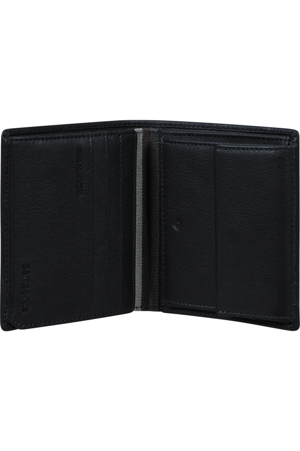 Samsonite Flagged Slg 144 - W S 8CC+HFL+C+2C  Schwarz