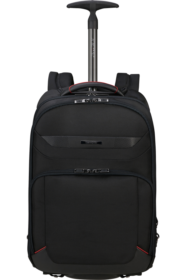 Samsonite Pro-DLX 6 Laptop Backpack with Wheels  17.3inch Schwarz