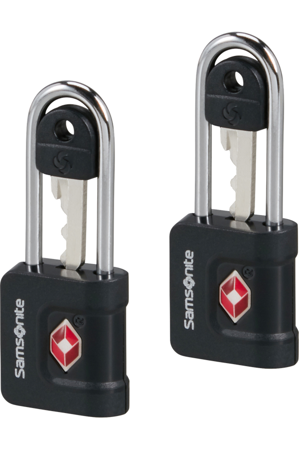 Samsonite Ta Revolution Key Lock TSA x2  Schwarz