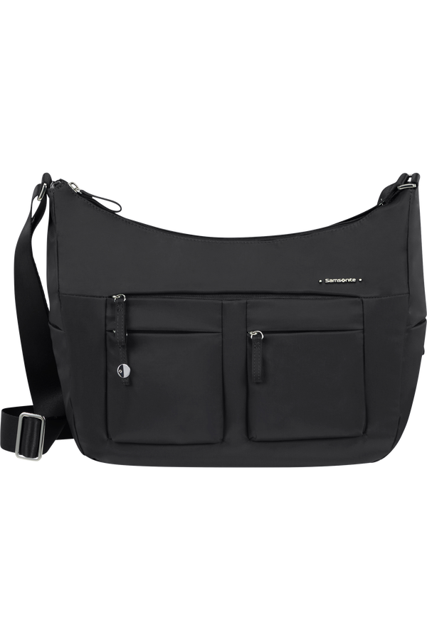 Samsonite Move 4.0 Should. Bag M+2 Pock  Schwarz