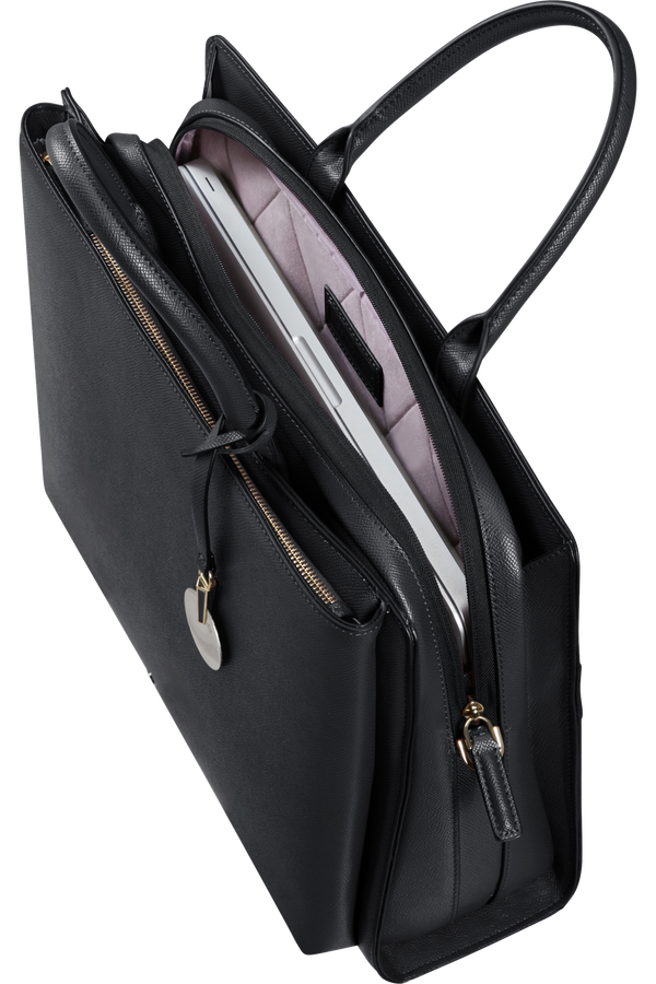 Samsonite Roundtheclock Tote 14.1' M  Schwarz