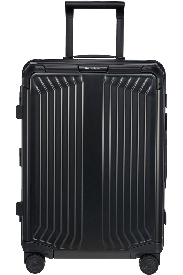 Samsonite Lite-Box Alu Spinner 55cm  Schwarz