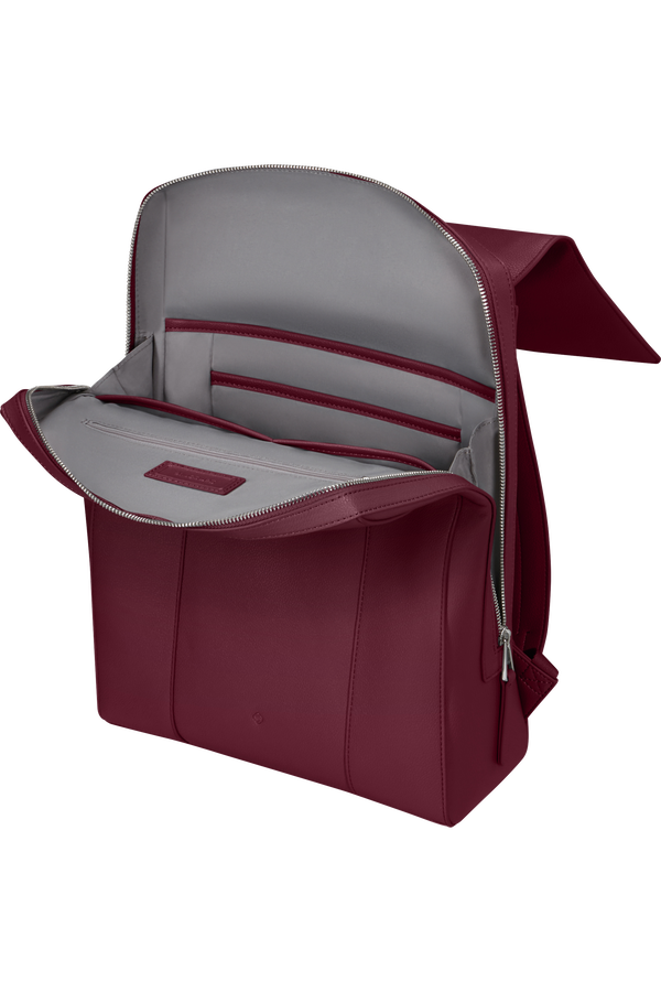 Samsonite red clovel backpack top