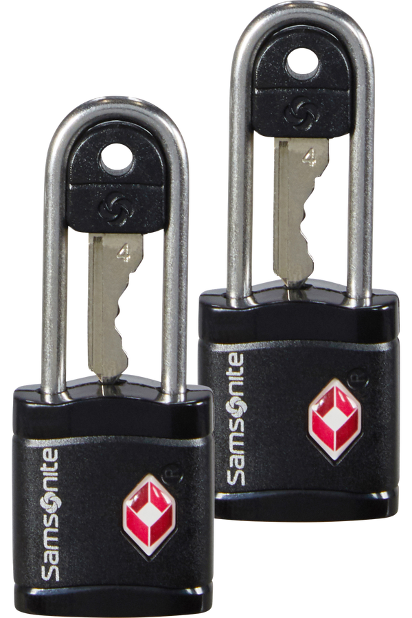 Samsonite Global Ta Key Lock TSA x2 Schwarz