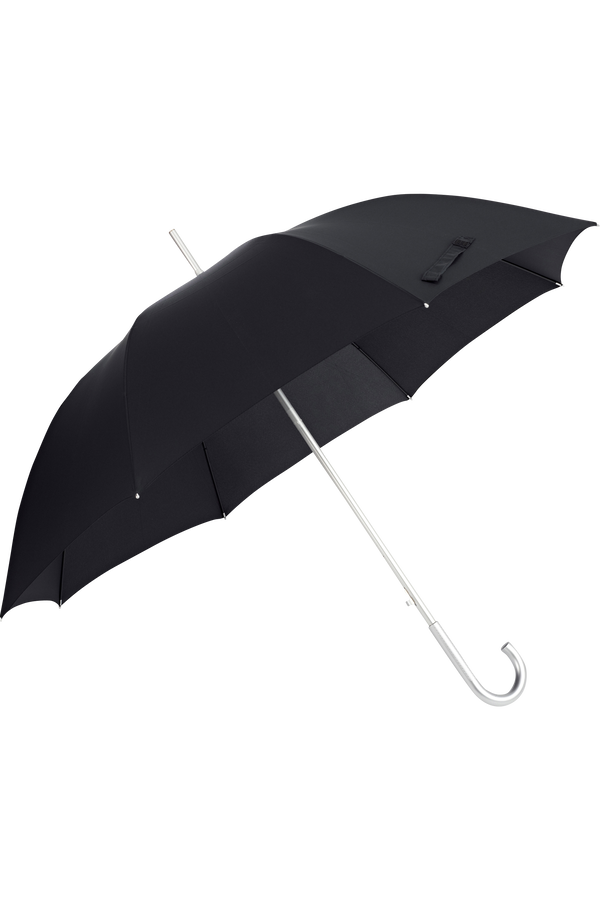 Samsonite Alu Drop S Stick Man Auto Open  Schwarz