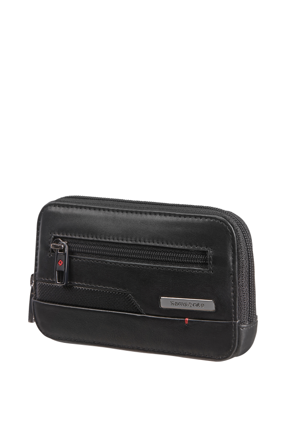Samsonite Pro-Dlx 5 Slg 524-Z Round Key Pouch+2R Schwarz Samsonite Pro-Dlx 5 Slg 524-Z Round Key Pouch+2R Schwarz