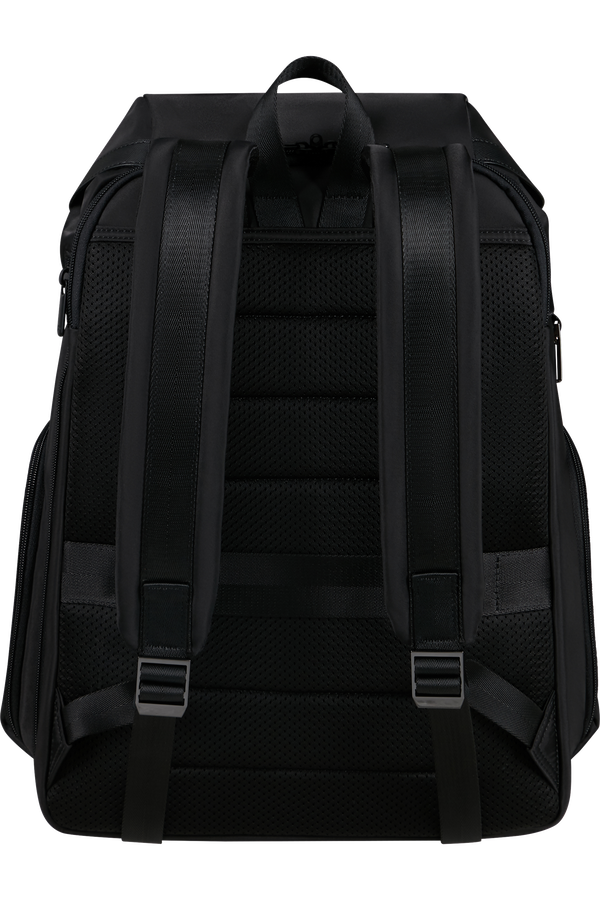 Samsonite Relyon Backpack M 15.6'' with flap  Schwarz