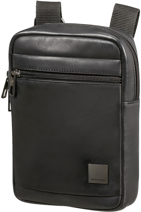 Samsonite Hip-Square Lth Crossover S Schwarz Samsonite Hip-Square Lth Crossover S Schwarz