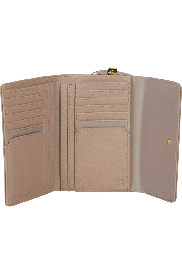 Samsonite Karissa Slg Wallet 12CC+ZIP EXT M  Rose