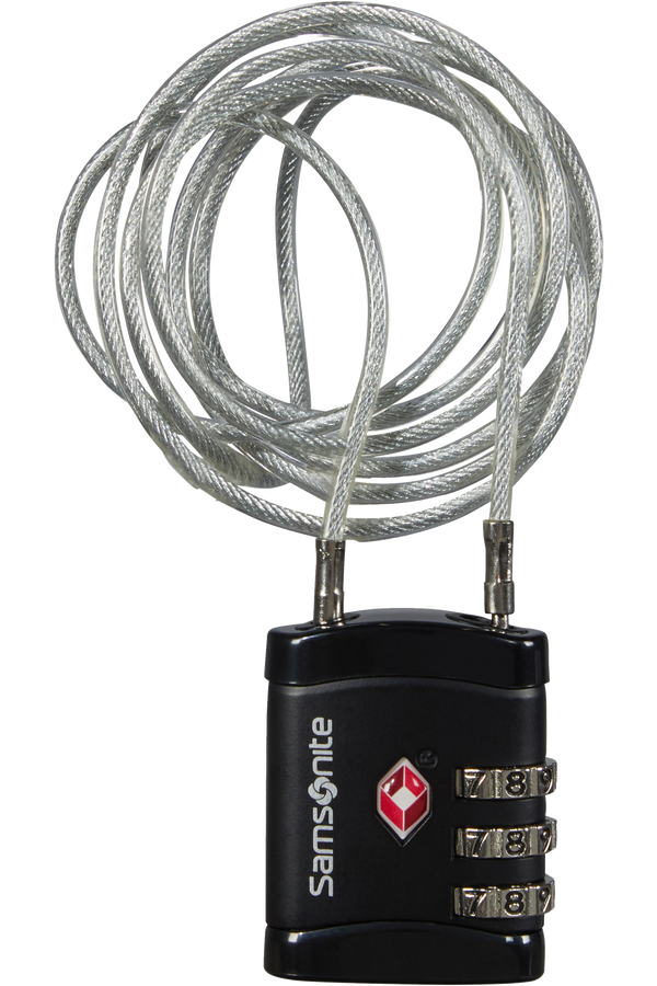 Samsonite Global Ta Long Cablelock TSA Schwarz Samsonite Global Ta Long Cablelock TSA Schwarz