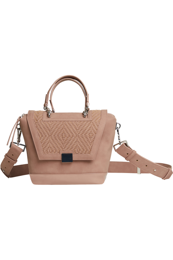 Samsonite Samsonite designed by Kilian Kerner Shoulder Bag Mini Weave Old Rose Samsonite Samsonite designed by Kilian Kerner Shoulder Bag Mini Weave Old Rose
