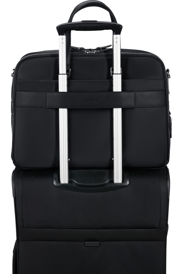 Samsonite Karissa Evo Bailhandle 15.6' 2 Comp  Schwarz