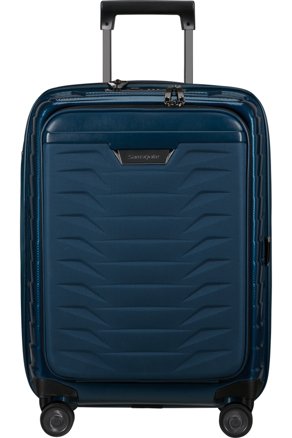 Samsonite Proxis Spinner Expandable Easy Access 55cm  Petrol Blau