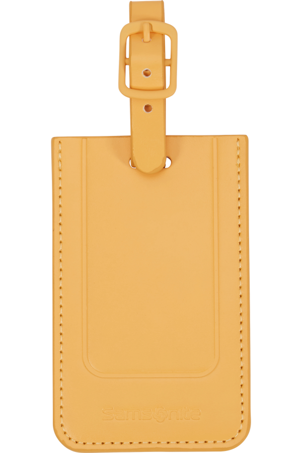 Samsonite Ta Revolution Rectangle Luggage Tag x2  Gelb