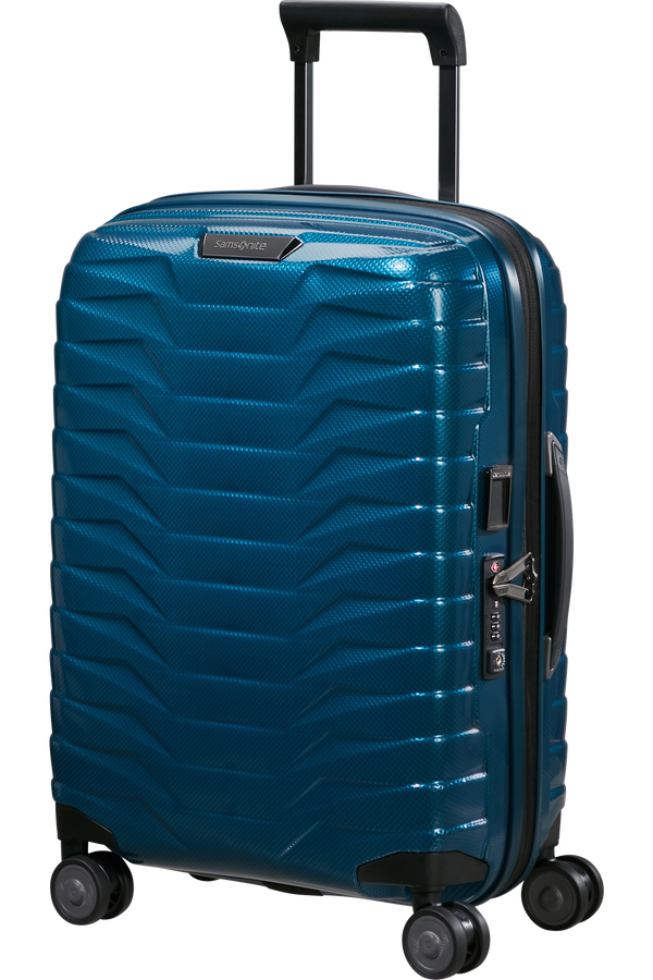 Samsonite Proxis Spinner Expandable Length 40cm 55cm  Petrol Blau