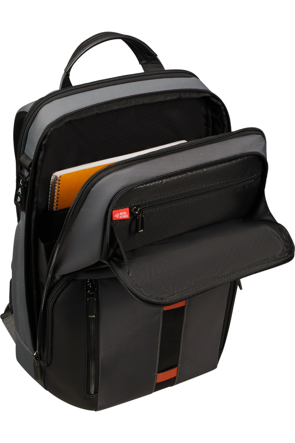 Samsonite Urban-Eye Laptop Backpack 14.1'  Grey/Cognac Samsonite Urban-Eye Laptop Backpack 14.1'  Grey/Cognac