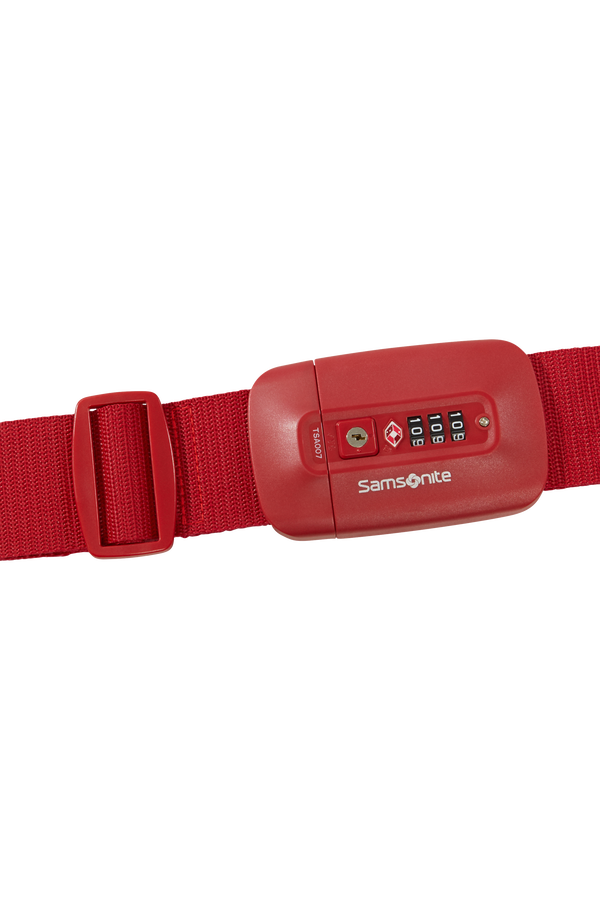 Samsonite Ta Revolution Luggage Strap/TSA Lock  Rot