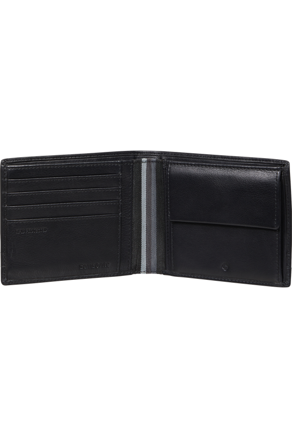 Samsonite Flagged Slg 015 - B 4CC+2C+C  Schwarz Samsonite Flagged Slg 015 - B 4CC+2C+C  Schwarz