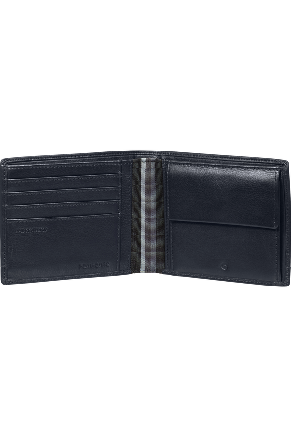 Samsonite Flagged Slg 015 - B 4CC+2C+C  Oxford Blau