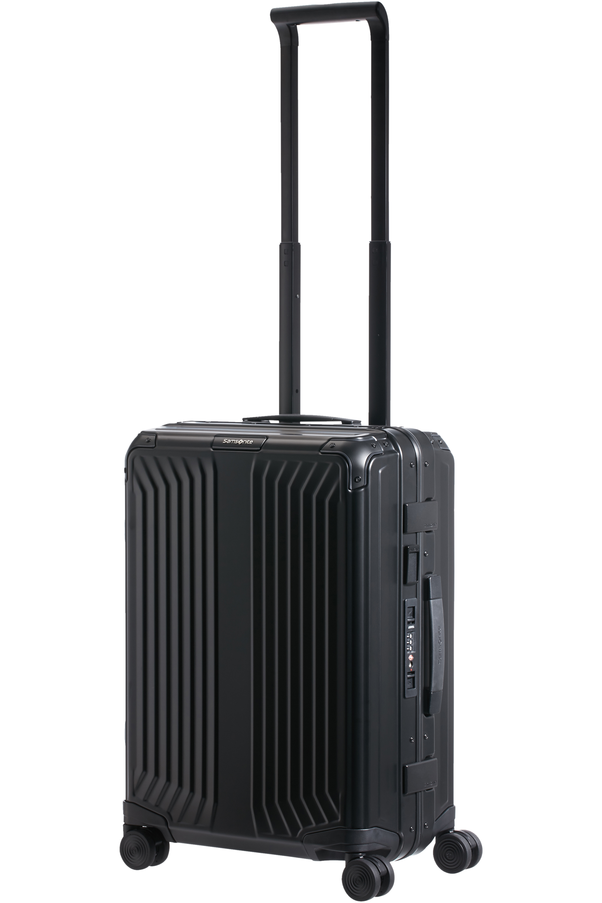 Lite-Box Alu Trolley mit 4 Rollen 55cm | Samsonite Deutschland