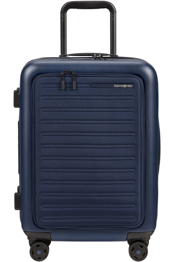 Samsonite Stackd Spinner Expandable Easy Access 55cm  Fächer Navy