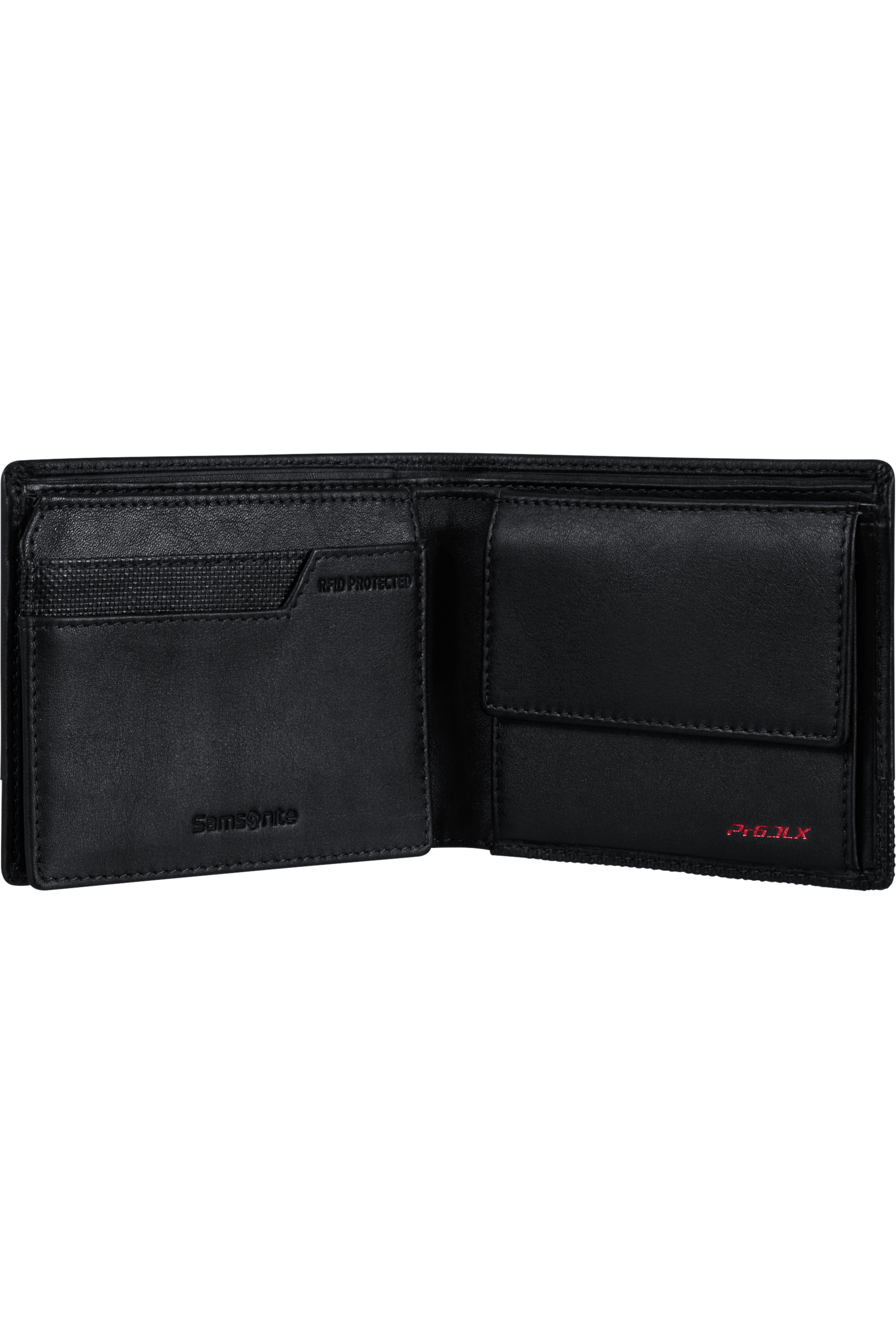 Samsonite Flagged SLG Geldbörse 10,5 Cm Schwarz - Junges Design Mit Farbigen Details