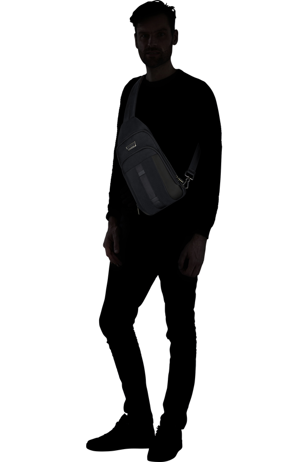 Samsonite Urban-Eye Sling Bag M  Schwarz Samsonite Urban-Eye Sling Bag M  Schwarz