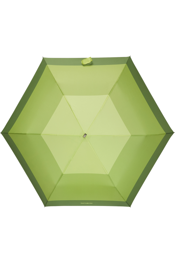 Samsonite Rain Pro 3 Sect.Ultra Mini Flat GP  Geometric Green Print Samsonite Rain Pro 3 Sect.Ultra Mini Flat GP  Geometric Green Print