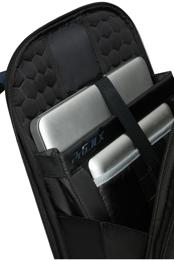 Samsonite Pro-Dlx 6 Backpack 3 Volume Expandable 15.6'  Blau