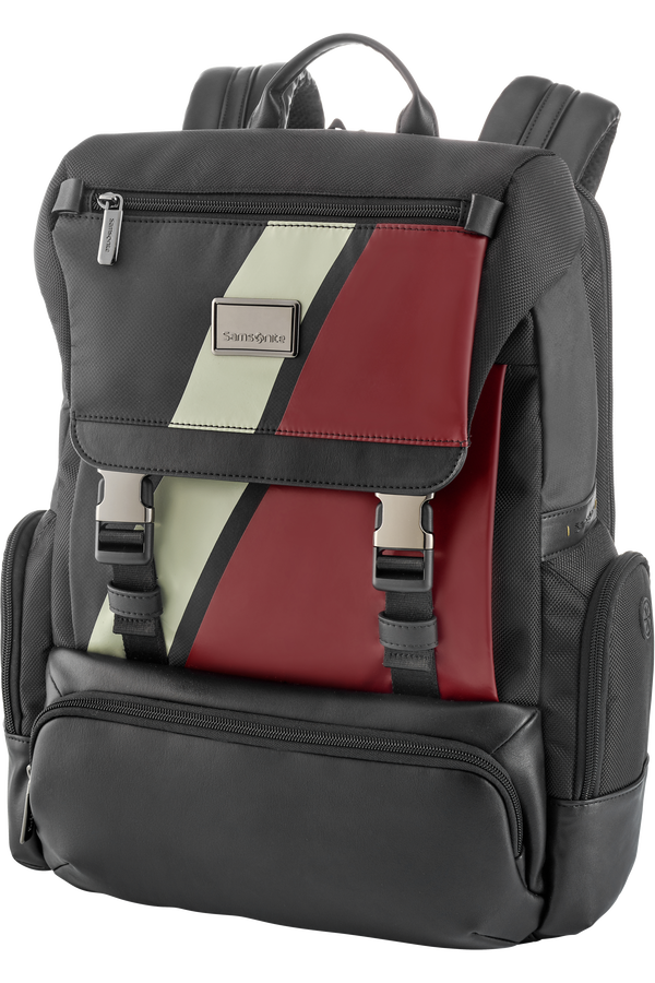 Samsonite Waymore Laptop Backpack Flap Strp 15.6' Special Samsonite Waymore Laptop Backpack Flap Strp 15.6' Special