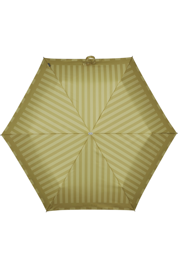 Samsonite Alu Drop S 3 Sect. Manual Flat  Mustard Yellow Stripes Samsonite Alu Drop S 3 Sect. Manual Flat  Mustard Yellow Stripes