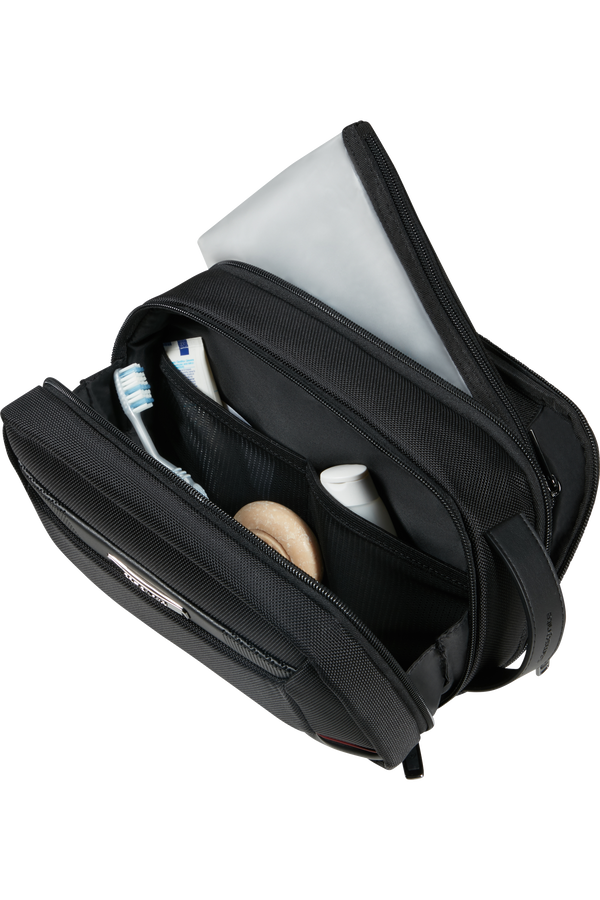Samsonite Pro-DLX 6 Toilet Pouch  Schwarz Samsonite Pro-DLX 6 Toilet Pouch  Schwarz
