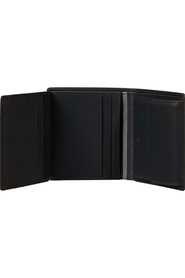 Samsonite Flagged Slg 144 - W S 8CC+HFL+C+2C  Schwarz