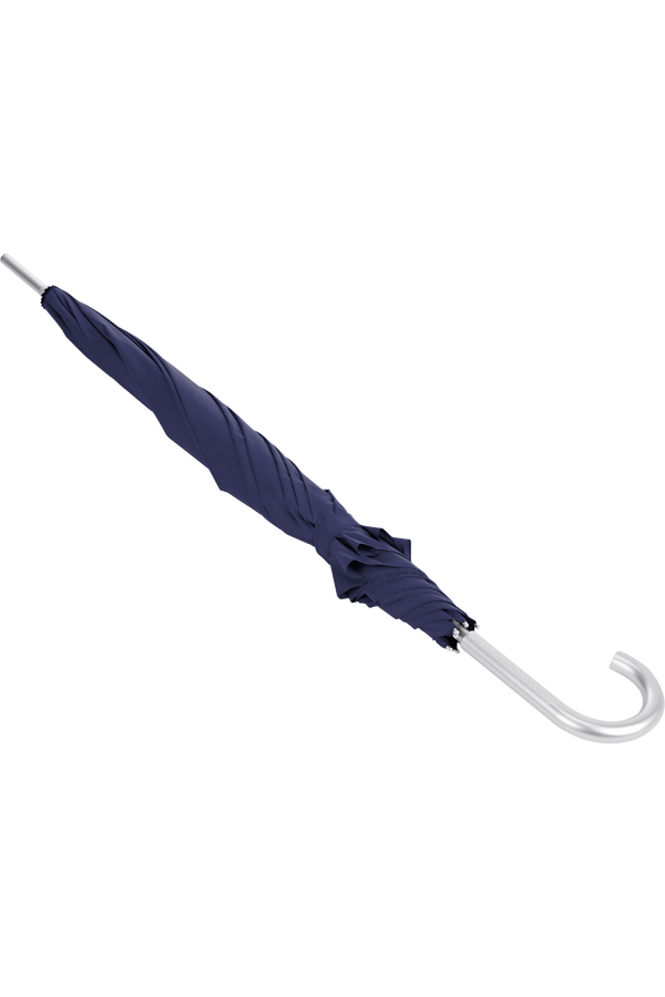 Samsonite Alu Drop S Stick Man Auto Open  INDIGO BLUE