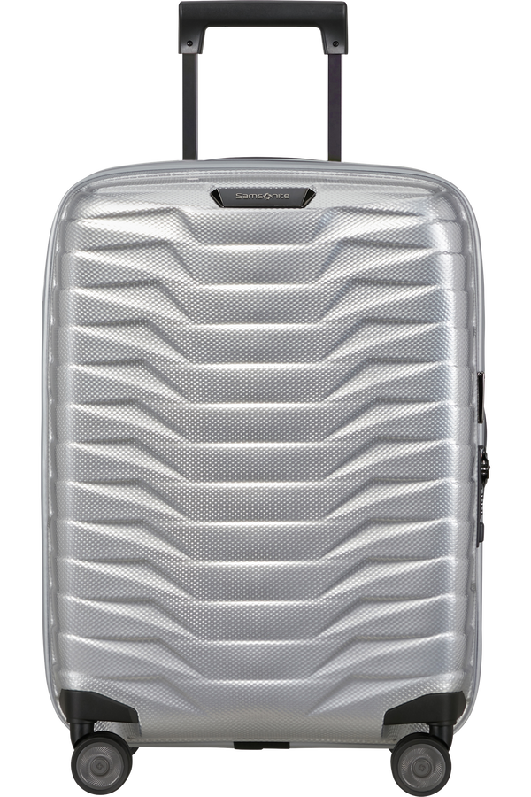 Samsonite Proxis Spinner Expandable Length 40cm 55cm  Silber