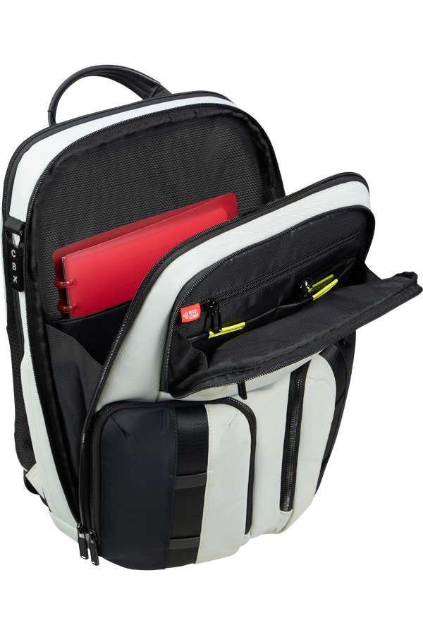 Samsonite Urban-Eye Backpack 14.1' 2 Pockets 14.1'  Light Grey/Lime