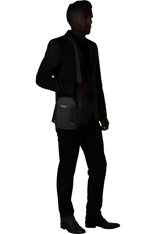 Samsonite Pro-Dlx 6 Crossbody Bag M  Schwarz Samsonite Pro-Dlx 6 Crossbody Bag M  Schwarz