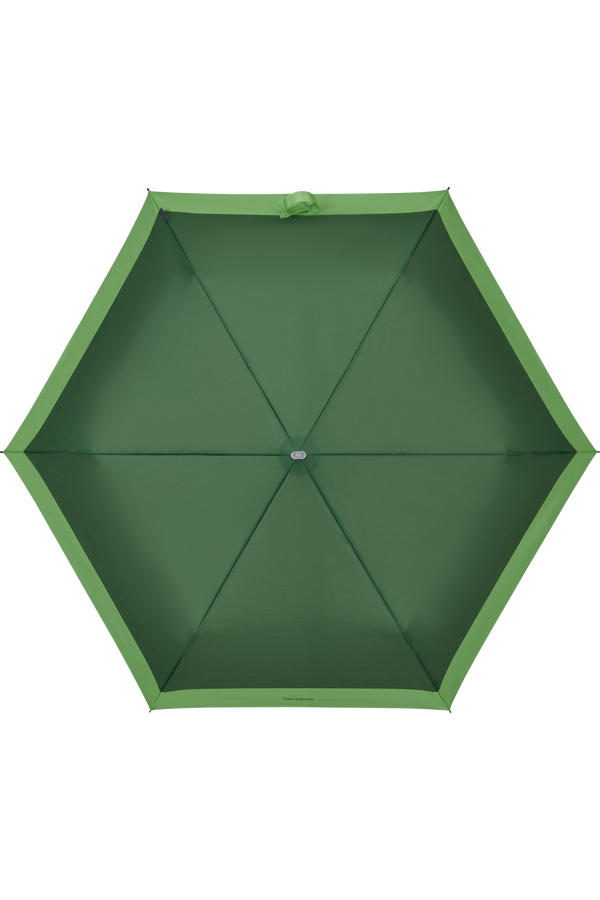 Samsonite Alu Drop S 3 Sect. Manual Flat  Bottle Green/Lime Green Samsonite Alu Drop S 3 Sect. Manual Flat  Bottle Green/Lime Green