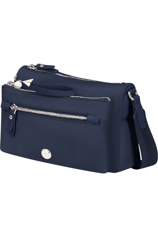 Samsonite Karissa Evo Shoulder Bag + Pouch  Blue Nights