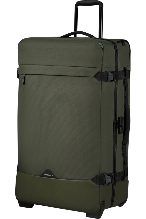 Samsonite Roadseeker Duffle with wheels 79cm  Dark Olive Samsonite Roadseeker Duffle with wheels 79cm  Dark Olive