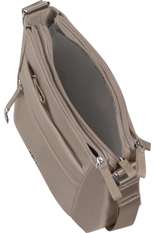 Samsonite Move 5.0 H. Shoulder Bag S 3 Zip  Warm Taupe Samsonite Move 5.0 H. Shoulder Bag S 3 Zip  Warm Taupe