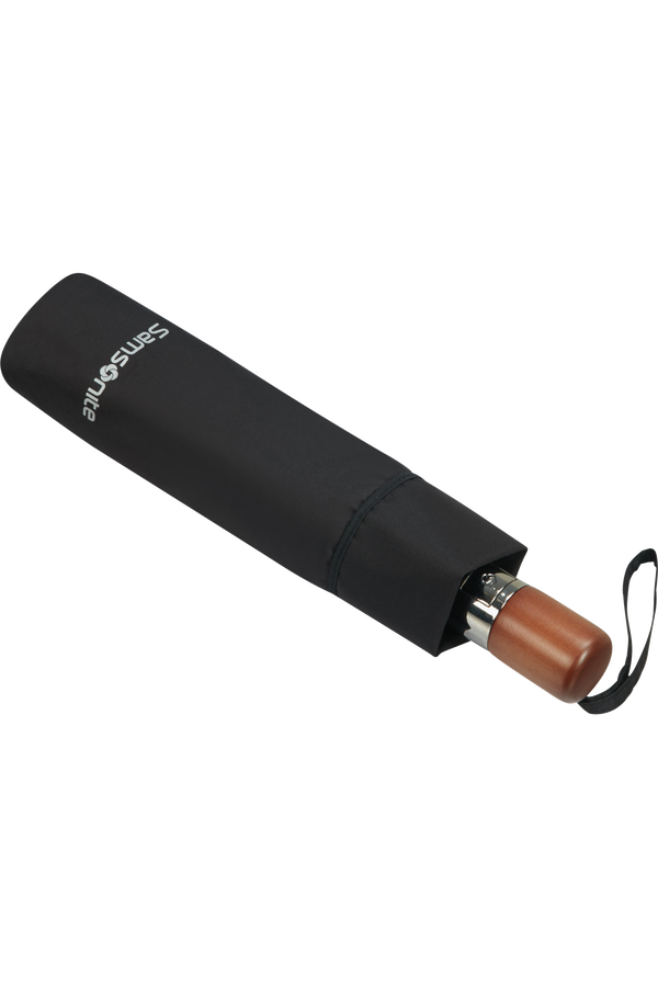 Samsonite Wood Classic S 3 Sect. Auto O/C Short  Schwarz Samsonite Wood Classic S 3 Sect. Auto O/C Short  Schwarz