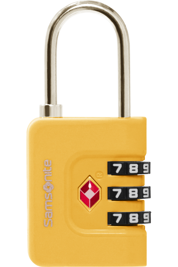 Samsonite Ta Revolution Combilock 3 dial TSA  Gelb