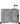 Proxis Alu Trolley mit 4 Rollen 55cm 55 x 40 x 23 cm | 5.2 kg