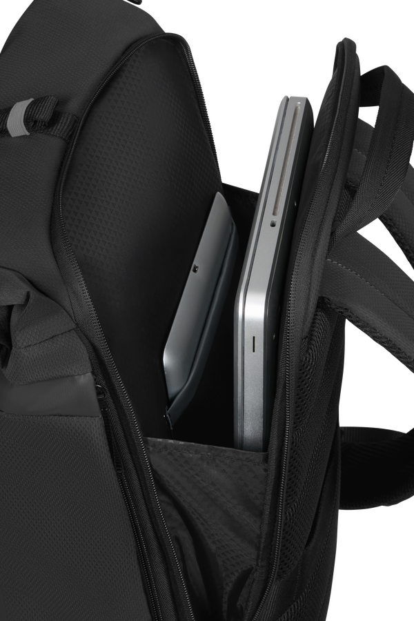 Samsonite Moderny Rolltop Backpack 15.6  Schwarz