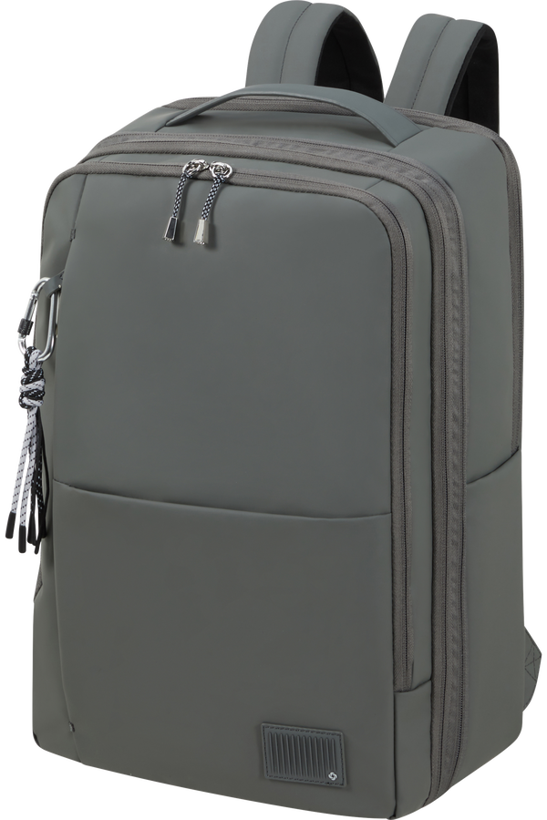 Samsonite Wander Last Backpack + CL. Comp 15.6'  Gunmetal Green